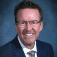 A school portrait of Christensen.