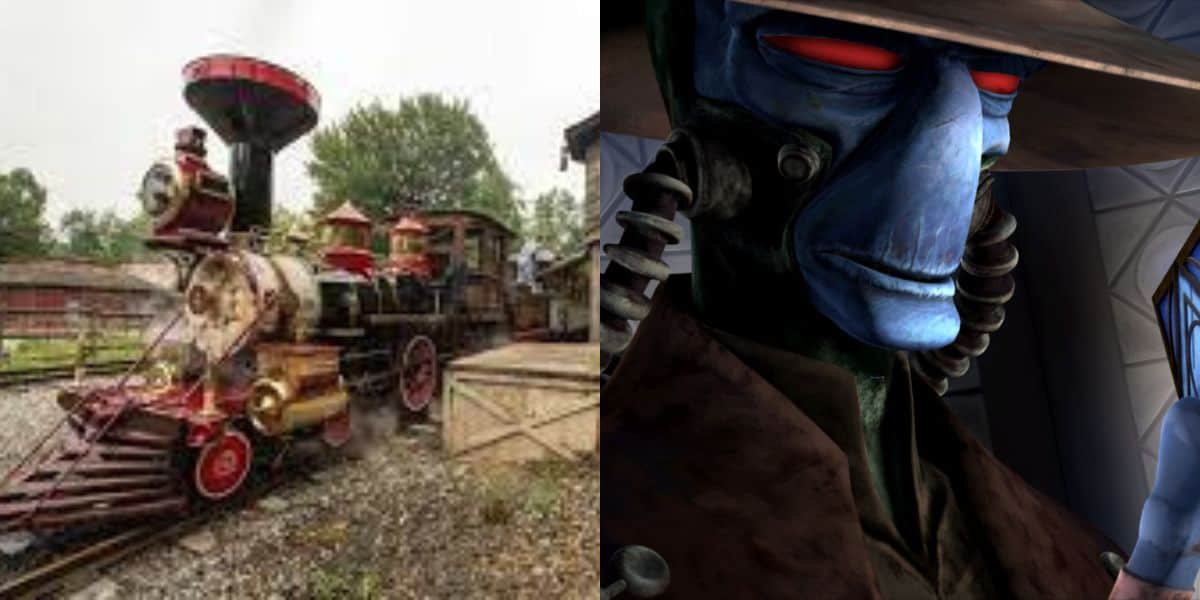 Cad Bane and a train