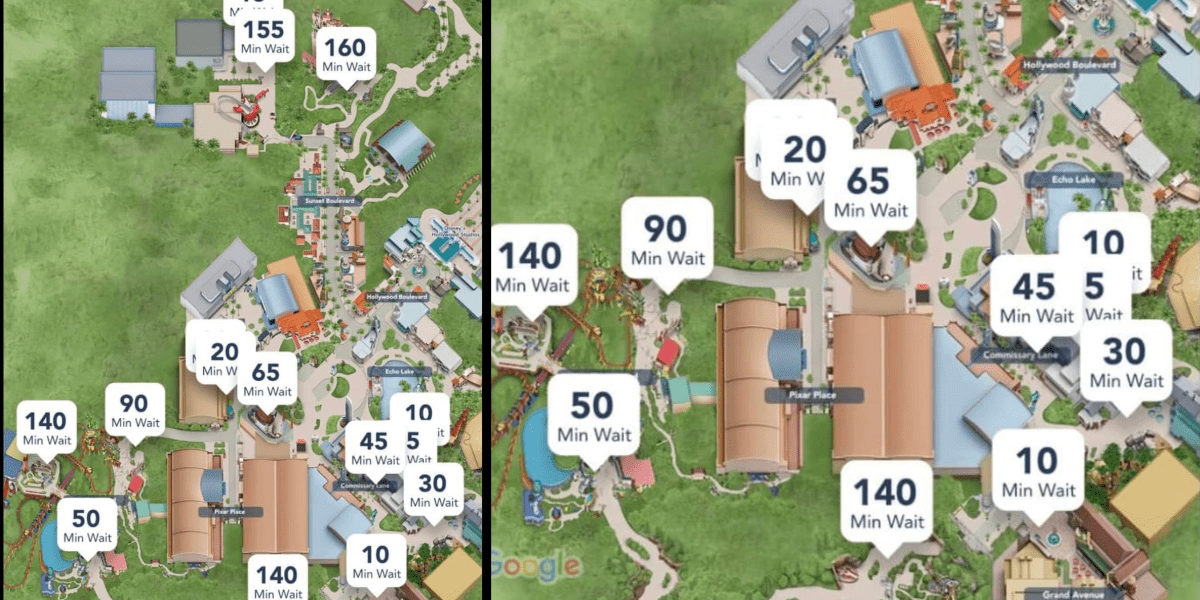 disney wait times