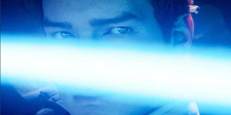Cal Kestis igniting his lightsaber