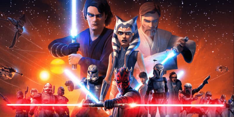 The official 'Clone Wars' character poster