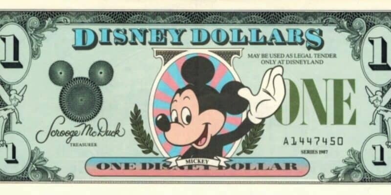 disney dollar mickey mouse