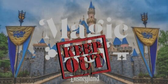 Disneyland Magic Key - Keep Out