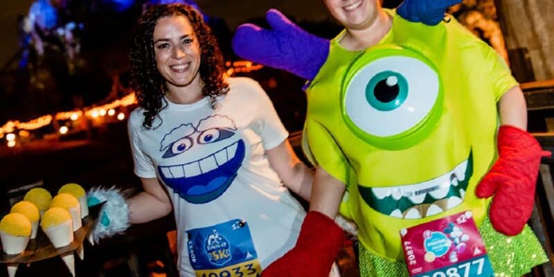 runners dressed for pixar 10K