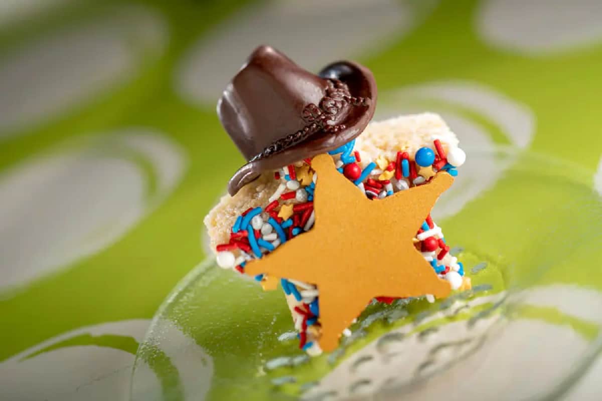 sheriff rice krispy treats badge