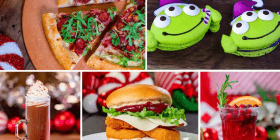 assorted holidays foods