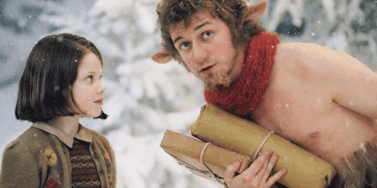 Lucy and Mr. Tumnus