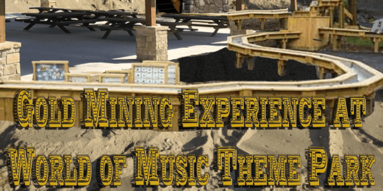 Southwest Theme Park Gold Mining
