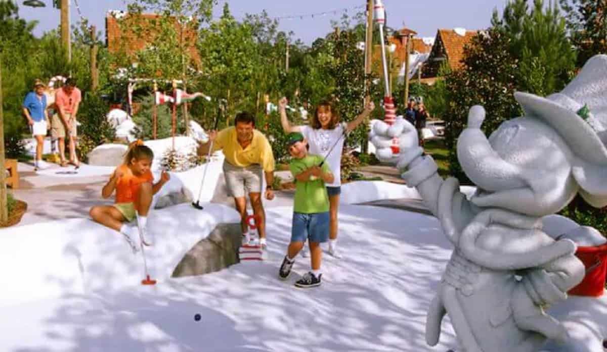 winter summerland miniature golf