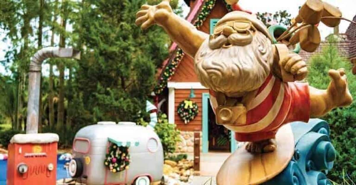 winter summerland santa