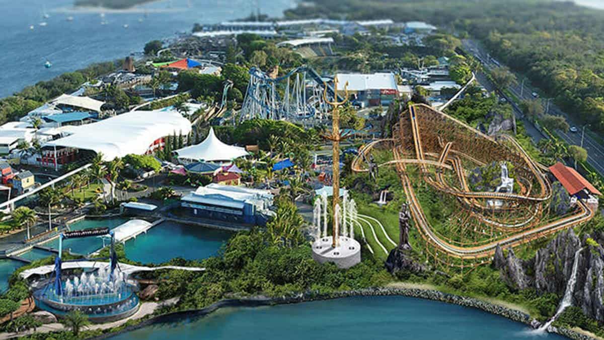 New Atlantis at Sea World Theme Park Australia