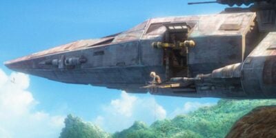 Omega (Michelle Ang) fishes off The Marauder in 'Star Wars: The Bad Batch' season two's premiere. Credit: Lucasfilm
