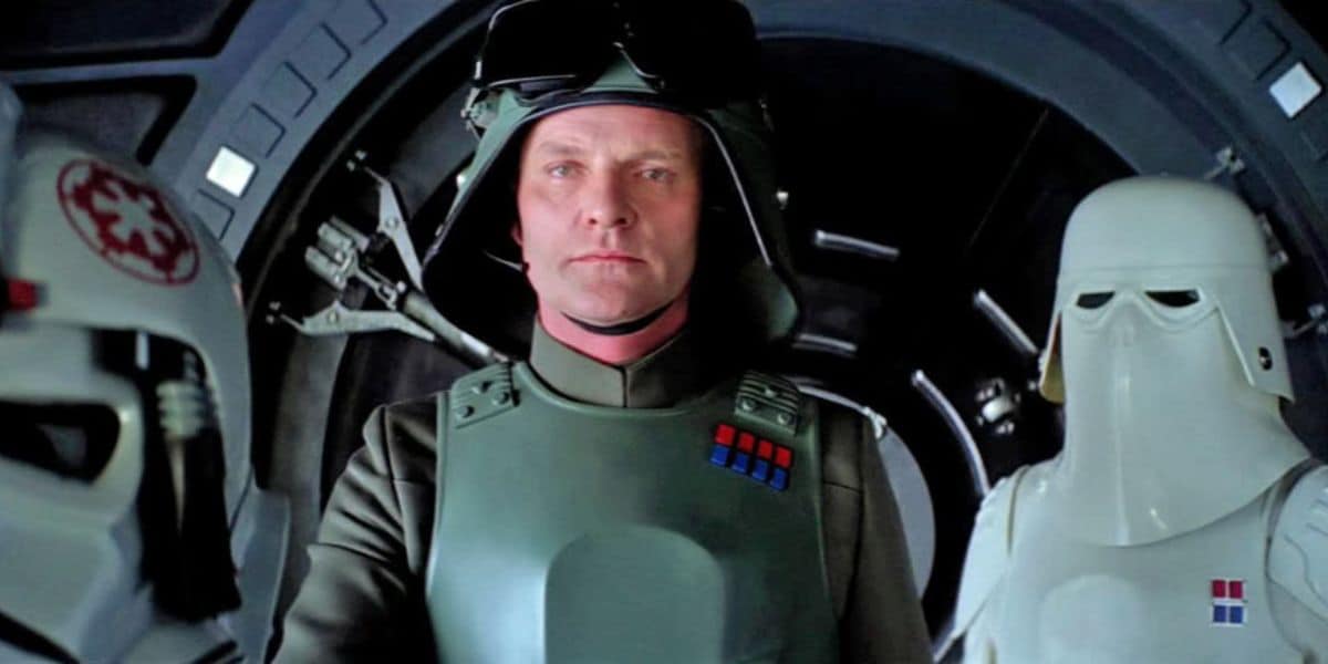 Julian Glover as General Veers in 'Star Wars - Episode V: The Empire Strikes Back' (1980).