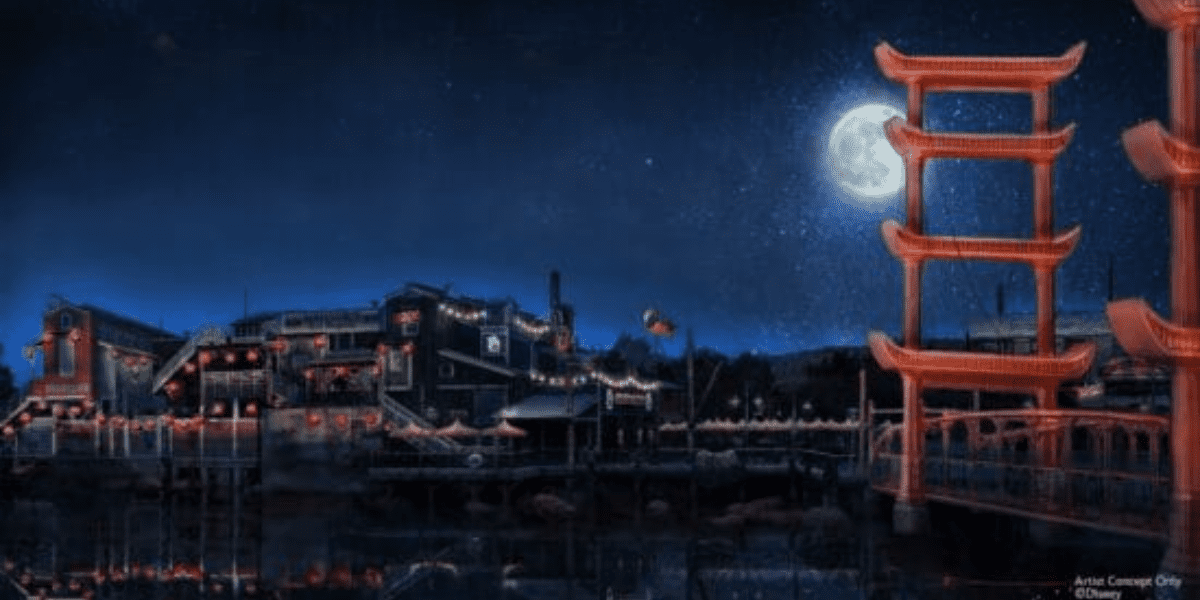 concept art for san fransokyo at Disneyland Resort