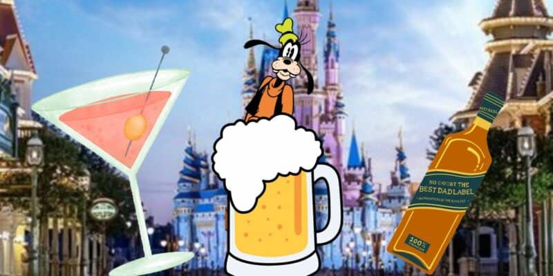 Goofy in a Beer
