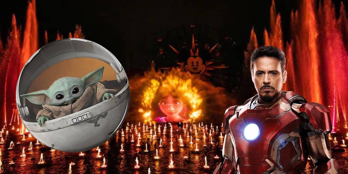 Iron Man and Grogu at ONE