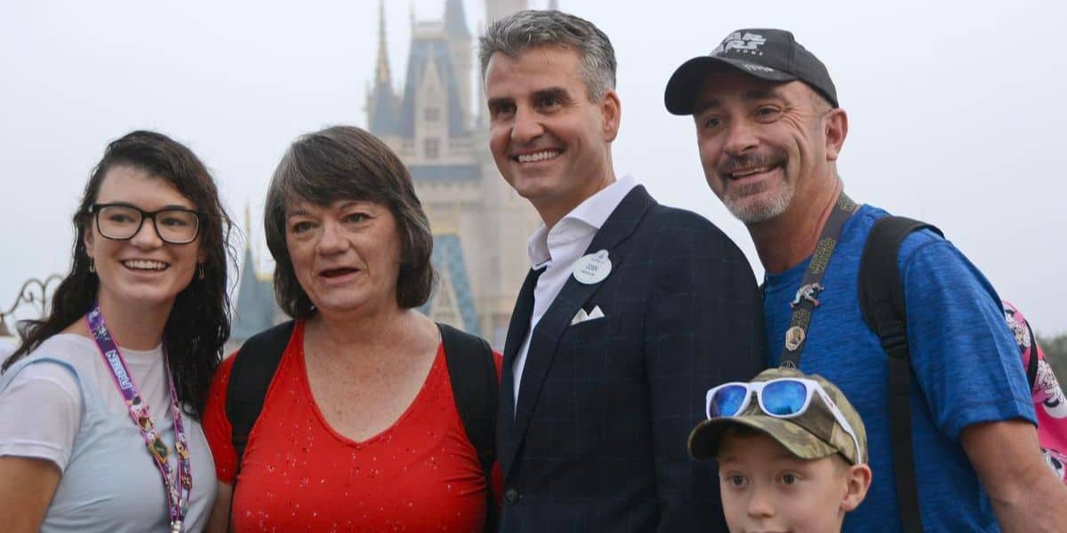 Josh D'Amaro with Guests