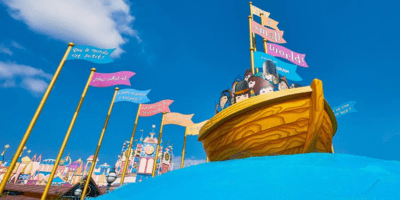 Exterior for "it's a small world" at Disneyland Paris, iconic Disney Ride