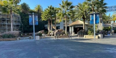 No crowds in Jurassic World at Universal Studios Hollywood