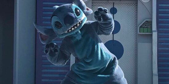 Stitch posing