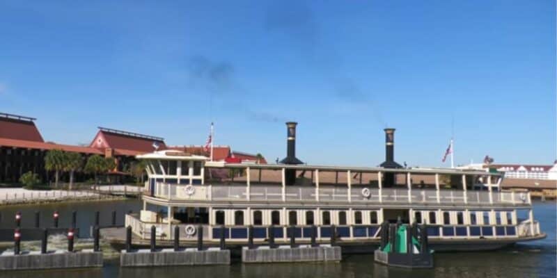 Disney World Ferryboat, near the Magic Kingdom.
