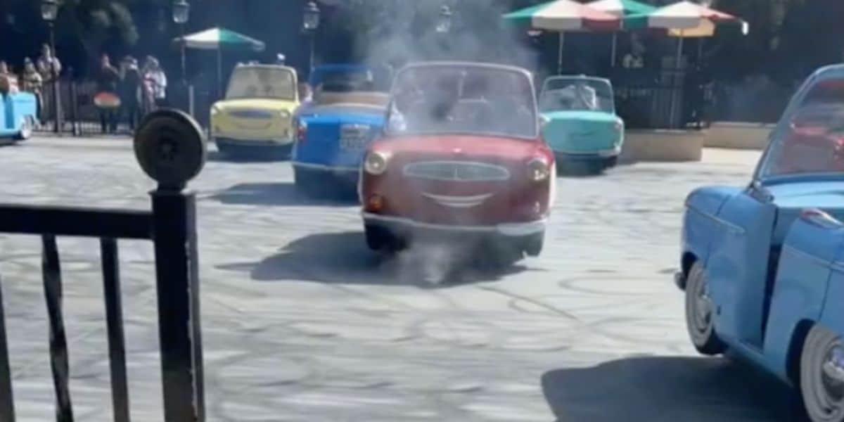 Disney ride closes after fire