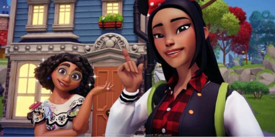 A player with Mirabel in Disney Dreamlight Valley.