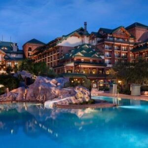 Disney's wilderness lodge resort at Disney World.