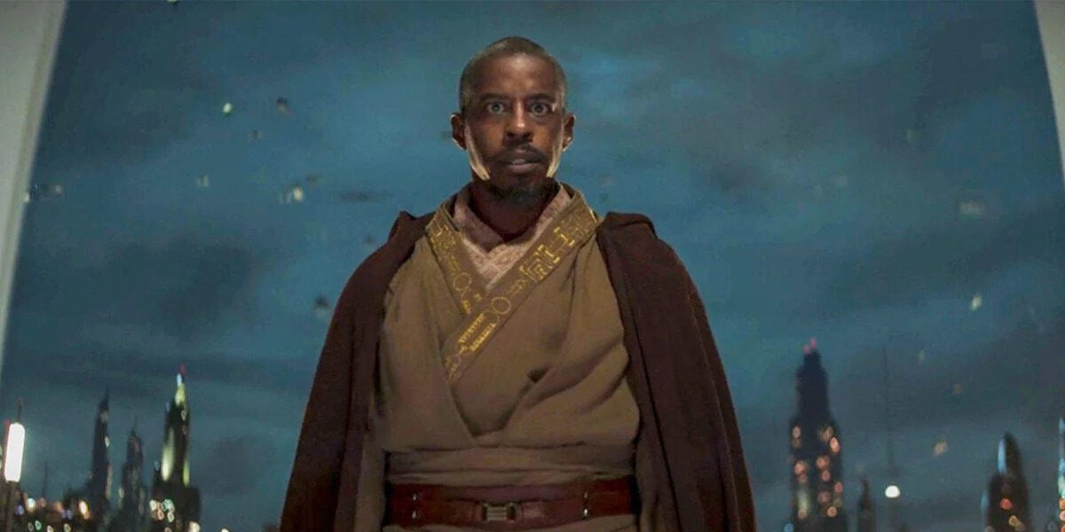 Ahmed Best as Kelleran Beq in The Mandalorian