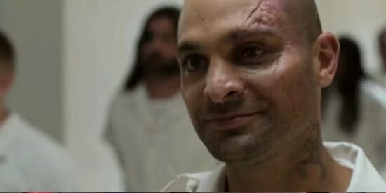 Michael Mando and Mac Gargan in Spider-Man: Homecoming