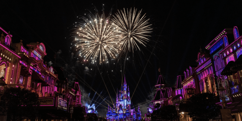 The updated Happily Ever After at the Magic Kingdom