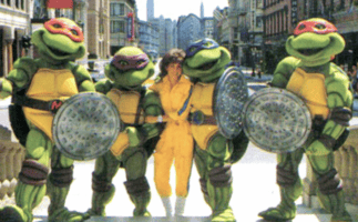 The Teenage Mutant Ninja Turtles at Disney's MGM Studios