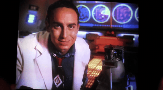 Dr Seeker in the preshow for DINOSAUR