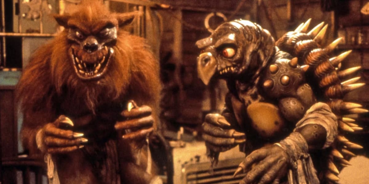 Tokka and Rahzar from 'Teenage Mutant Ninja Turtles: The Secret of the Ooze'