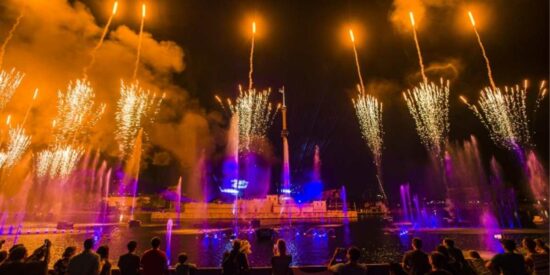 Fourth of July fireworks at SeaWorld Orlando Resort