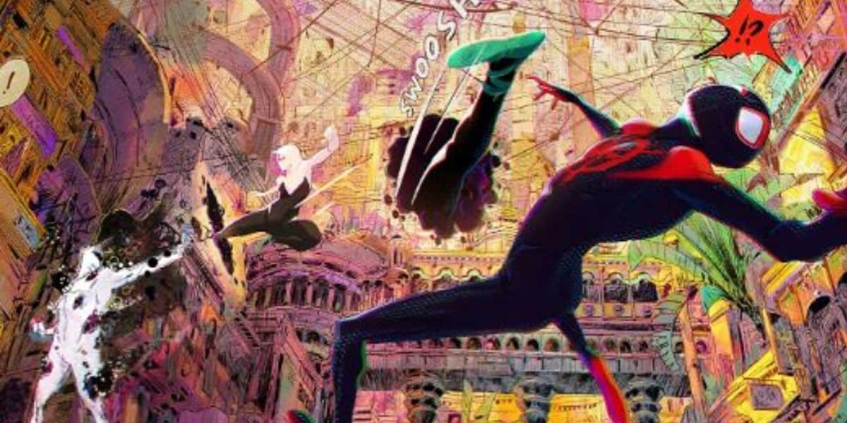 New art for Across the Spiderverse