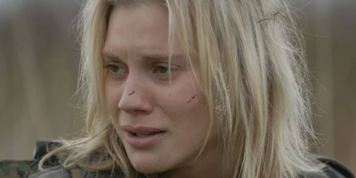 Katee Sackhoff as Starbuck in 'Battlestar Galactica'