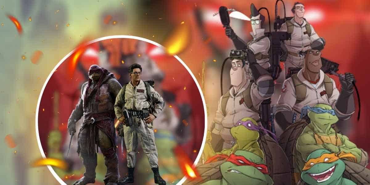 Ghostbuster and Ninja Turtles crossover casts