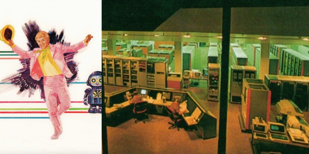 Official Astuter Computer Revue art, the computers used in the show Disney
