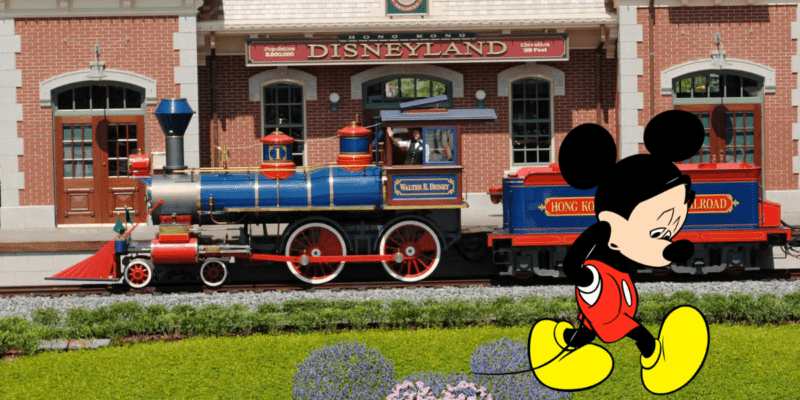 Mickey Mouse sad after being replaced at Hong Kong Disneyland (Disney Park)