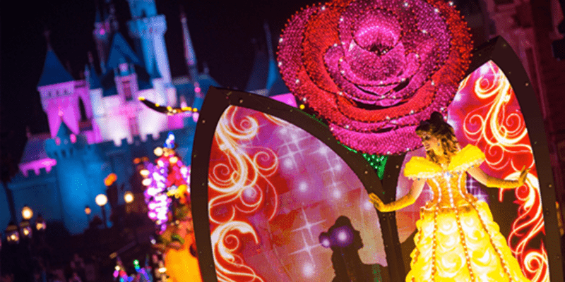 Paint the Night Disneyland parade