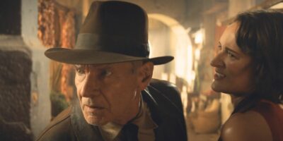 Indiana Jones (Harrison Ford) and Helena Shaw (Phoebe Waller-Bridge) in 'Indiana Jones and the Dial of Destiny' (2023). Credit: Lucasfilm