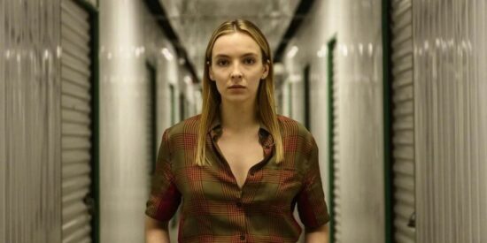 Jodie Comer in 'Killing Eve'. Credit: AMC/ BBC
