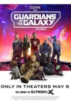 The whole gang sitting in a group on the poster