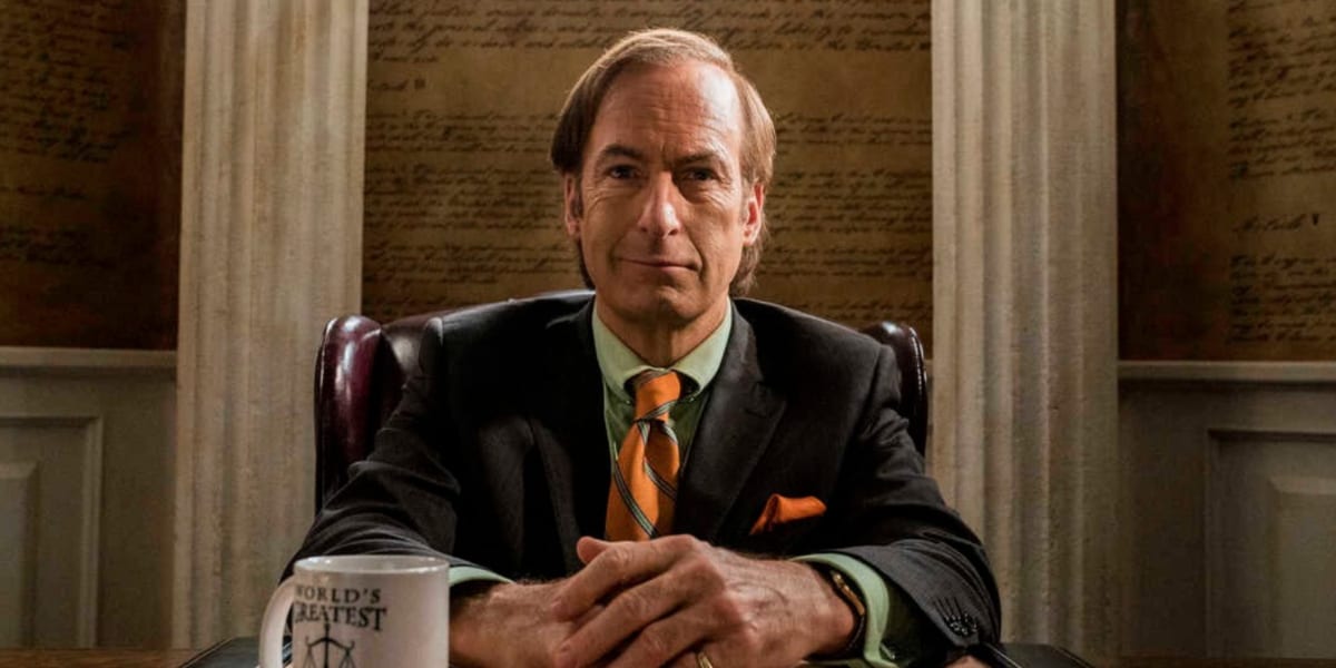 Bob Odenkirk as Saul Goodman from Better Call Saul