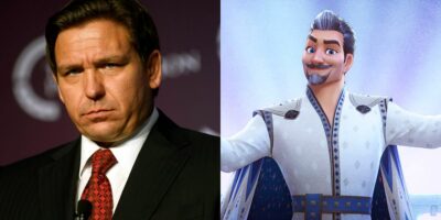 DeSantis and King Magnifico from Wish