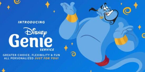 Disney Genie service banner