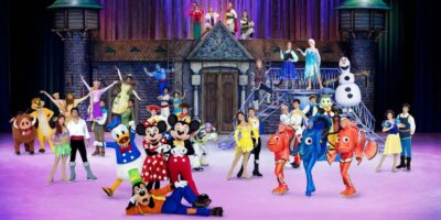 Cast of Disney on ice