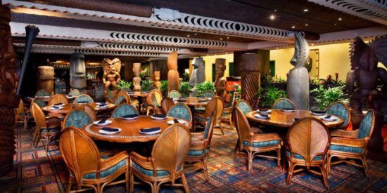 Empty 'Ohana restaurant