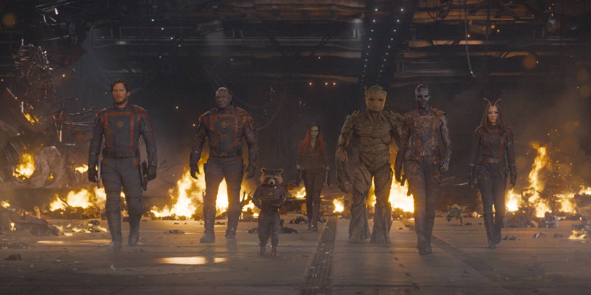 Guardians of the Galaxy Lineup from Vol. 3
